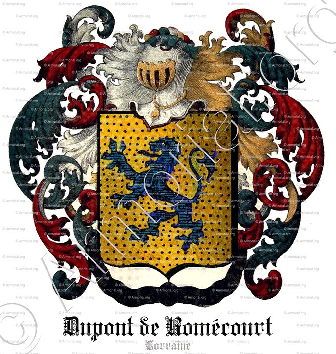 DUPONT de ROMECOURT_Lorraine_France