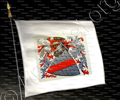 drapeau-BALLEYSON_Ancien Duché de Savoie (Cte de Foras, 1863)_États de Savoie