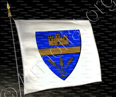 drapeau-de MERCENASCO_ Ancien Duché de Savoie_ États de Savoie