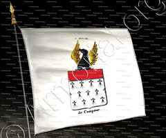 drapeau-DE CAMPENE_Armorial royal des Pays-Bas_Europe