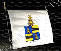 drapeau-DE CANO_Armorial royal des Pays-Bas_Europe