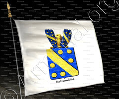 drapeau-DE CARONDELET_Armorial royal des Pays-Bas_Europe