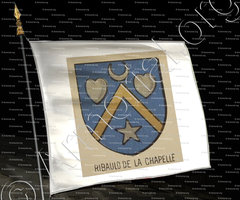 drapeau-RIBAULD DE LA CHAPELLE_Bourbonnais_France