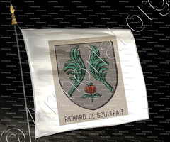 drapeau-RICHARD DE SOULTRAIT_Bourbonnais_France