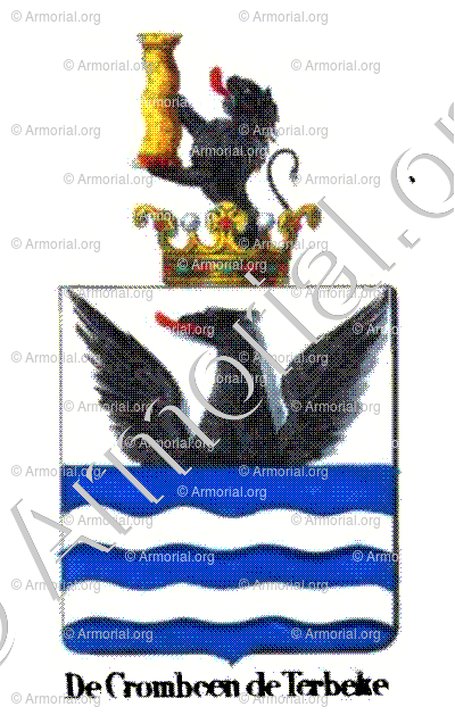 DE CROMBEEN DE TERBEKE_Armorial royal des Pays-Bas_Europe