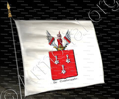 drapeau-DE CROMBRUGGHE_Armorial royal des Pays-Bas_Europe