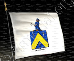 drapeau-DE CUVELIER_Armorial royal des Pays-Bas_Europe