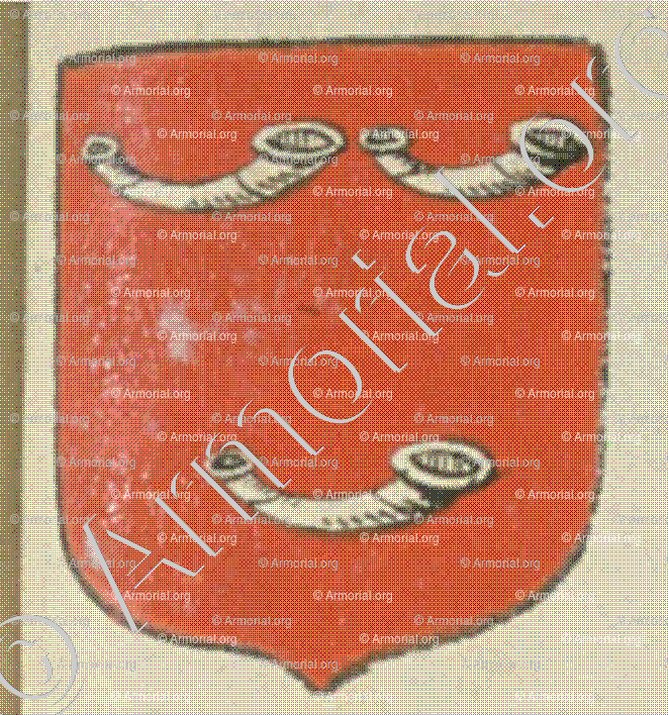 CORLIEU (La Rochelle)_Blason enregistré sous le règne de Louis XIV._France