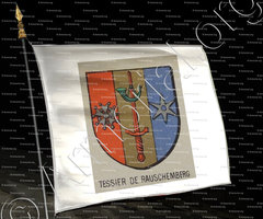 drapeau-TESSIER DE RAUSCHEMBERG_Bourbonnais_France