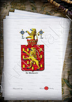 velin-d-Arches-DE HALMALE_Armorial royal des Pays-Bas_Europe