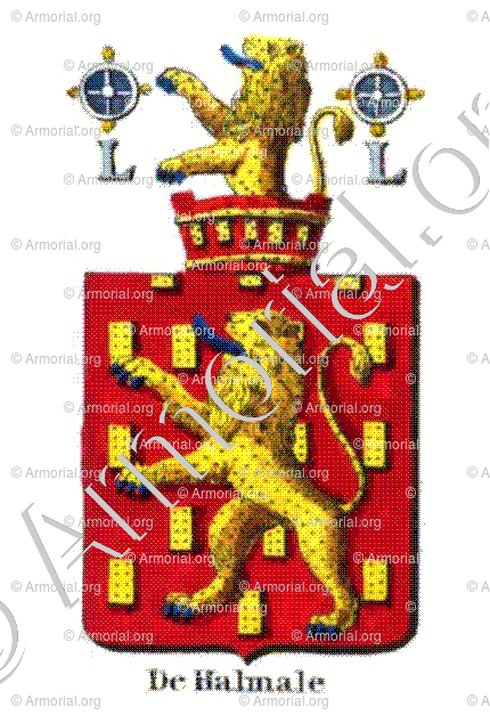 DE HALMALE_Armorial royal des Pays-Bas_Europe