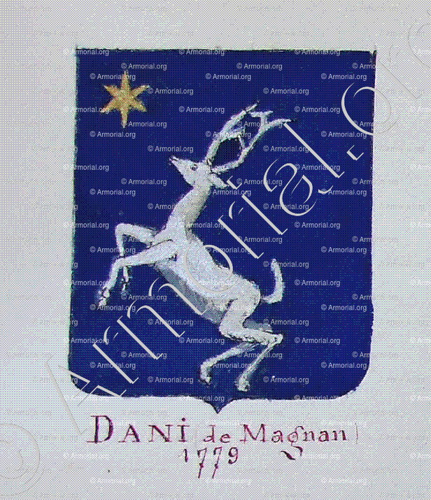 DANI (de Magan)_Armorial Nice. (J. Casal, 1903) (Bibl. mun. de Nice)_France (i)