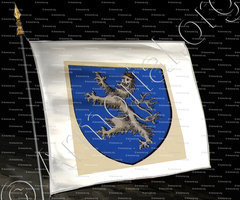 drapeau-DES FERRIERES_Ancien Duché de Savoie_États de Savoie