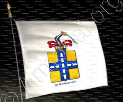 drapeau-DE HERCKENRODE_Armorial royal des Pays-Bas_Europe