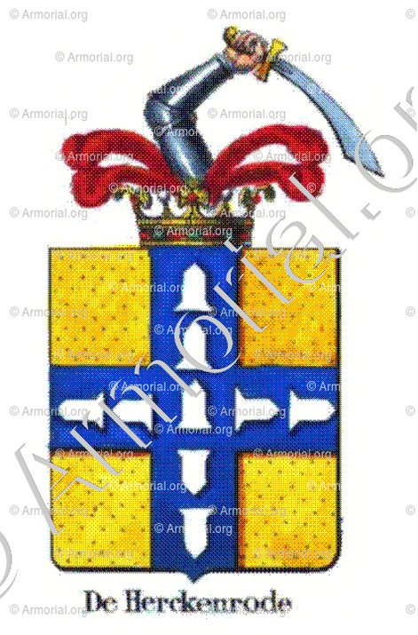 DE HERCKENRODE_Armorial royal des Pays-Bas_Europe