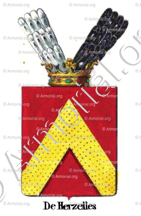 DE HERZELLES_Armorial royal des Pays-Bas_Europe