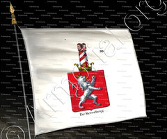 drapeau-DE KEVERBERG_Armorial royal des Pays-Bas_Europe