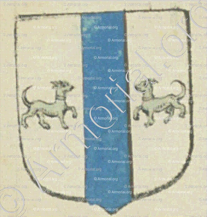 DANICAUD (La Rochelle)_Blason enregistré sous le règne de Louis XIV._France