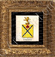 cadre-ancien-or-DE LA FONTAINE et D'HARNONCOURT_Armorial royal des Pays-Bas_Europe