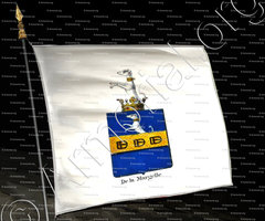 drapeau-DE LA MARGELLE_Armorial royal des Pays-Bas_Europe