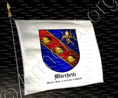 drapeau-MARCHETTI_Ancona (Italia) y una linaje en España._España (i)