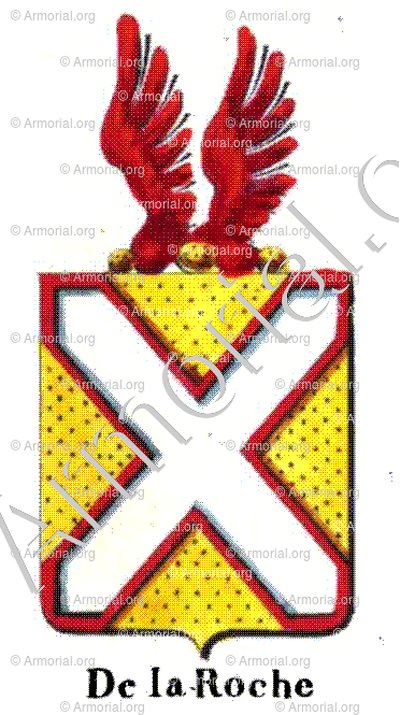 DE LA ROCHE_Armorial royal des Pays-Bas_Europe