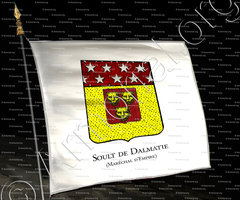 drapeau-SOULT de DALMATIE_Maréchal d'Empire. Tarn._France