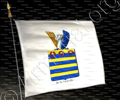 drapeau-DE LA VIEFVILE_Armorial royal des Pays-Bas_Europe