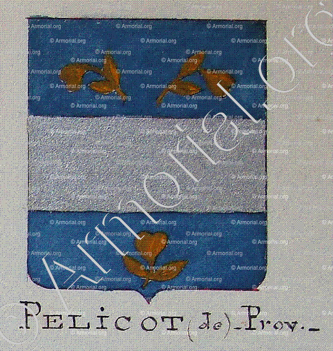 de PELICOT_Armorial Nice. (J. Casal, 1903) (Bibl. mun. de Nice)_France (i)