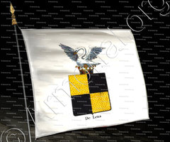 drapeau-DE LENS_Armorial royal des Pays-Bas_Europe