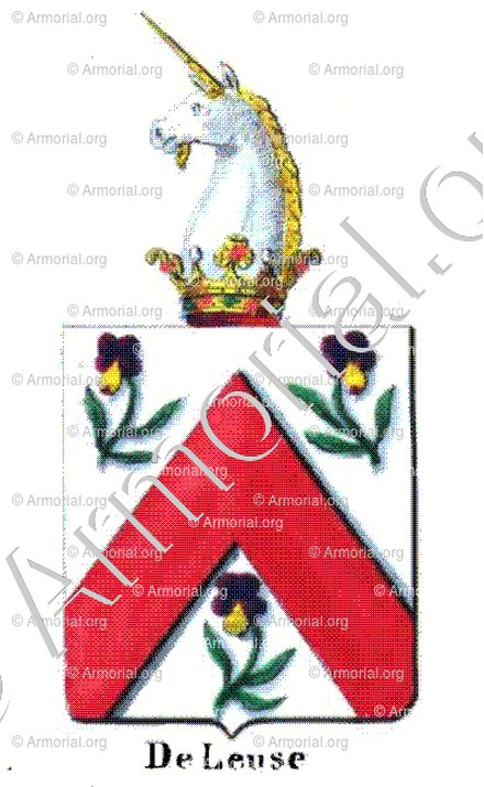 DE LEUSE_Armorial royal des Pays-Bas_Europe