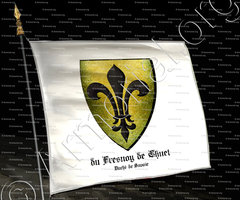 drapeau-du FRESNOY de CHUET_Ancien Duché de Savoie_États de Savoie