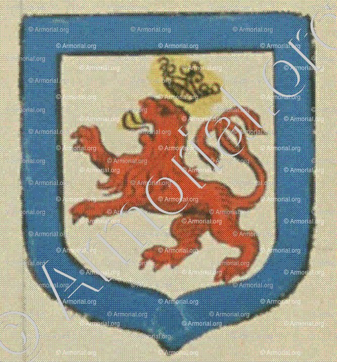 de BEAUMOND (La Rochelle)_Blason enregistré sous le règne de Louis XIV._France