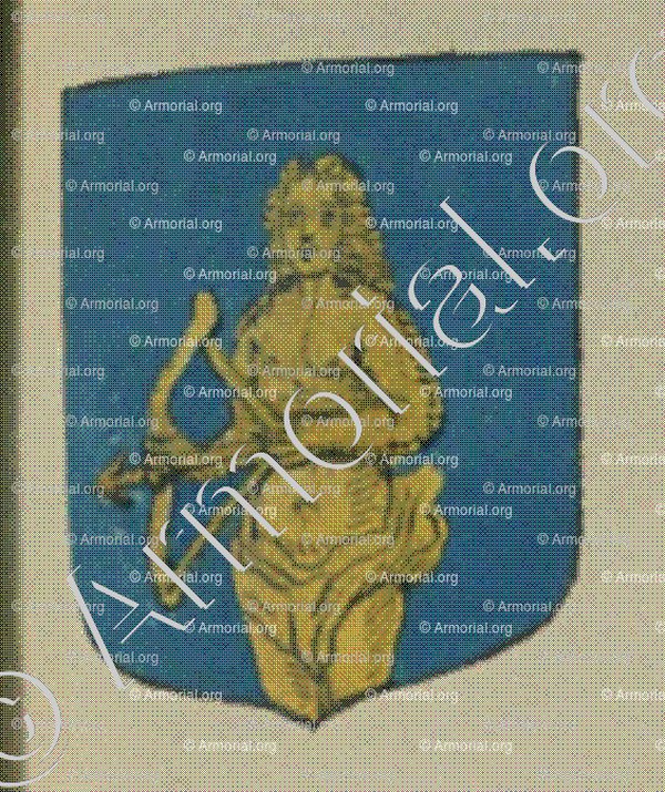 NAUNDORFF (Alsace)_Blason enregistré sous le règne de Louis XIV_France 