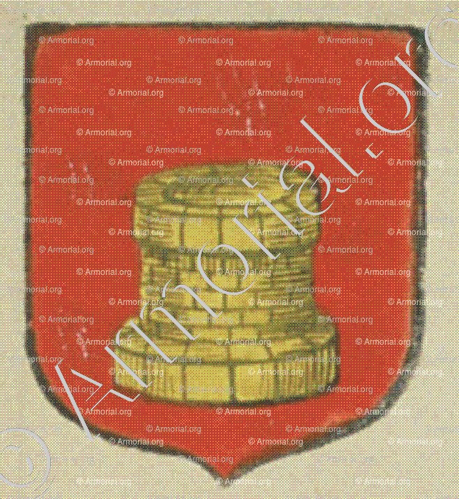 de BEAUPUY (La Rochelle)_Blason enregistré sous le règne de Louis XIV._France