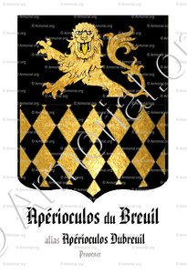 APÉRIOCULOS du BREUIL alias DUBREUIL