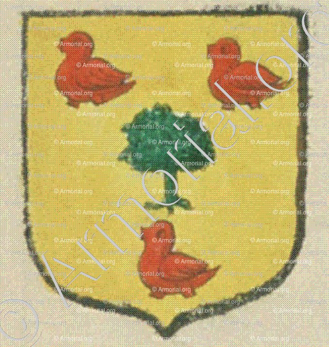 de BOISBLANC (La Rochelle)_Blason enregistré sous le règne de Louis XIV._France