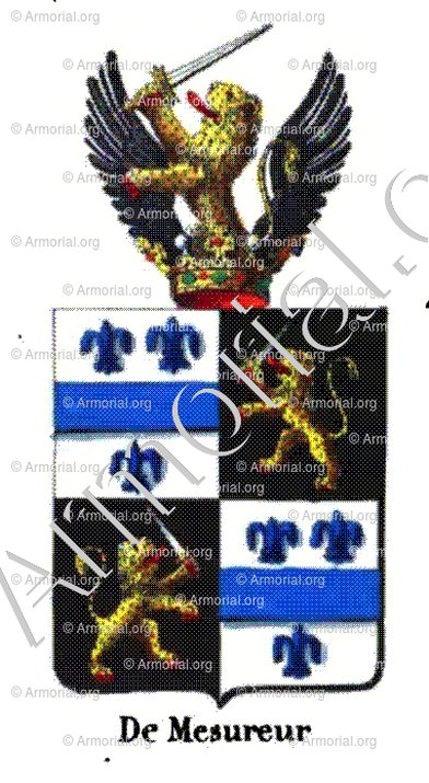 DE MESUREUR_Armorial royal des Pays-Bas_Europe