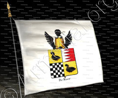 drapeau-DE MOOR_Armorial royal des Pays-Bas_Europe