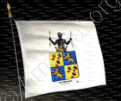 drapeau-DE MOREAU_Armorial royal des Pays-Bas_Europe