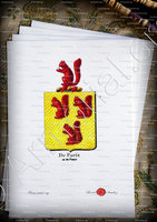 velin-d-Arches-DE PARIS ou DE PARYS_Armorial royal des Pays-Bas_Europe