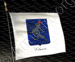 drapeau-CLARET_Noblesse de France._France