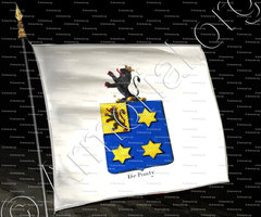 drapeau-DE PONTY_Armorial royal des Pays-Bas_Europe