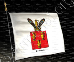 drapeau-DE POSSON_Armorial royal des Pays-Bas_Europe