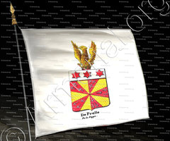 drapeau-DE PRELLE DE LA NIEPPE_Armorial royal des Pays-Bas_Europe