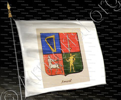 drapeau-AMEIL_Noblesse d'Empire._France