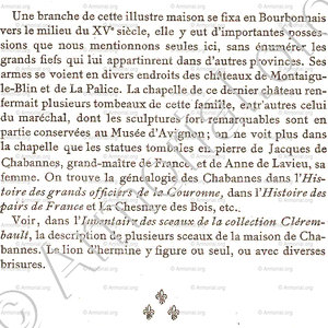 de CHABANNES_Armorial du Bourbonnais (Cte G. de Soultrait, 1890)_France (iii)+