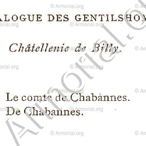 de CHABANNES_Armorial du Bourbonnais (Cte G. de Soultrait, 1890)_France (vi)+