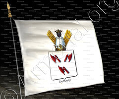 drapeau-DE RENTY_Armorial royal des Pays-Bas_Europe