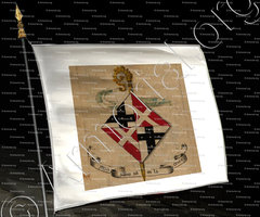 drapeau-De BARBAIZE_Louise de Barbaize, Abesse de Fontenelles, 1612 (Artois)._France (i)